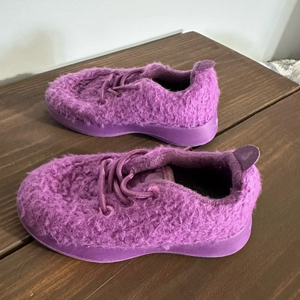 Allbirds Smallbirds Wool Runners Fluff Sneakers - Little Kids Size T6